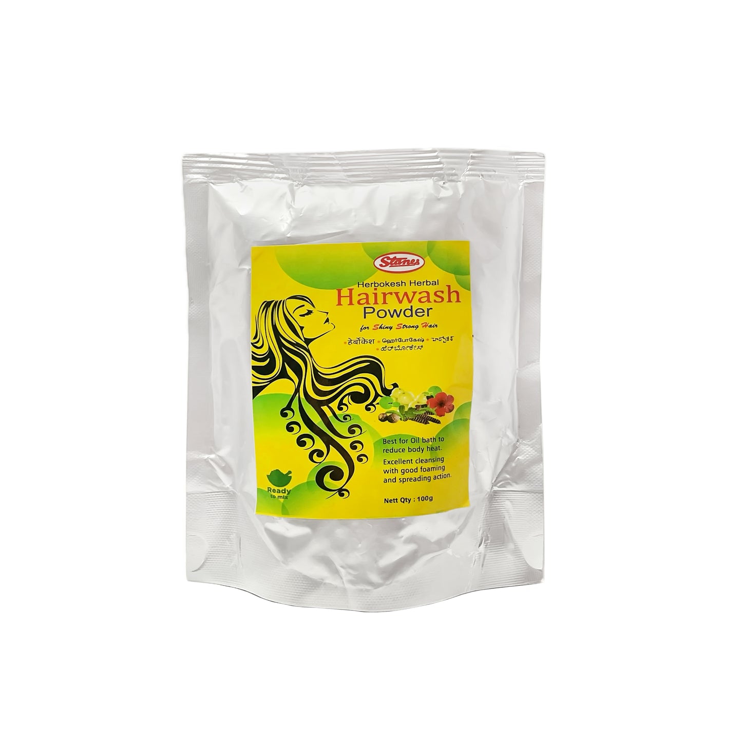 STANES Herbokesh Herbal Hairwash Powder