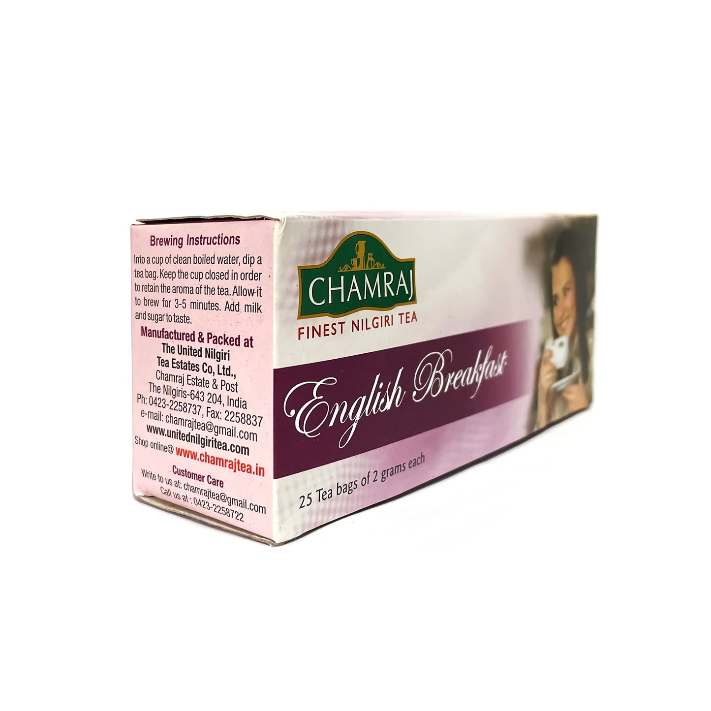 CHAMRAJ English Breakfast Tea (25 Dip Bags)