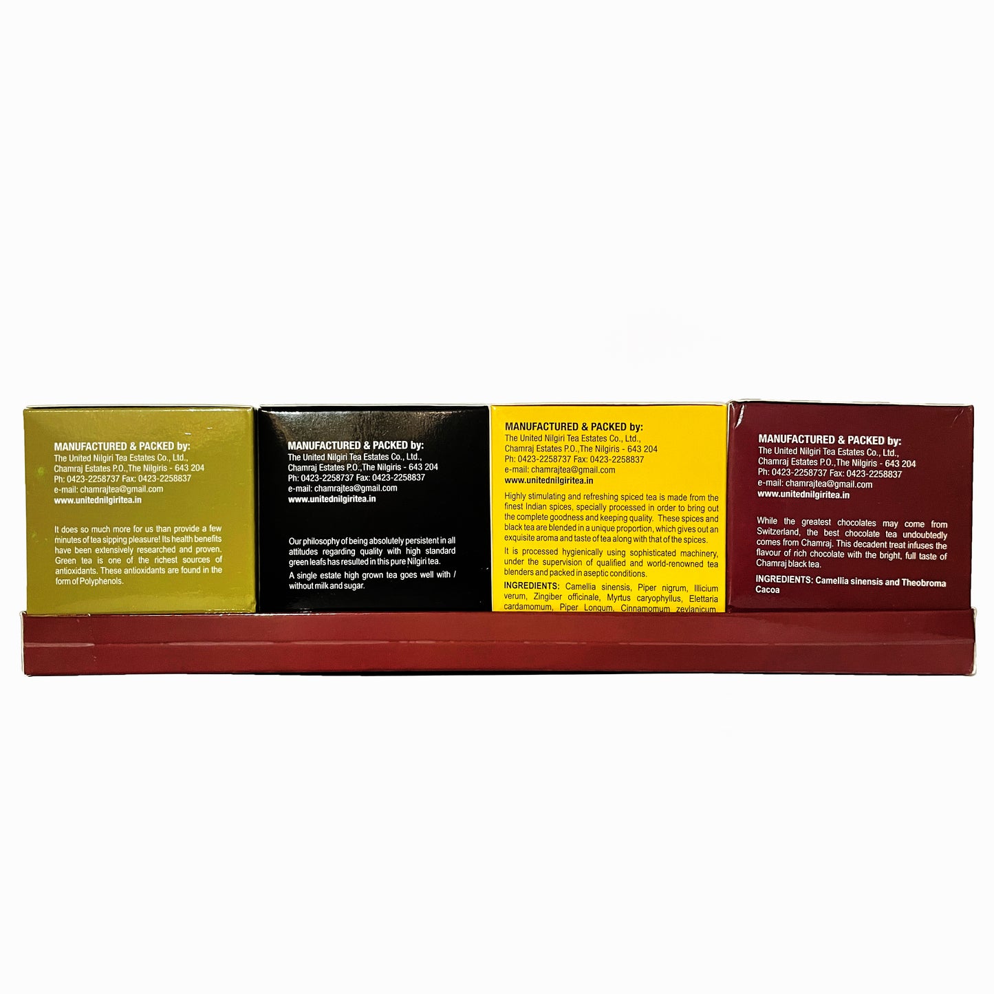 CHAMRAJ Gift Pack ā Premium Nilgiri Tea Collection (40 Dip Bags)