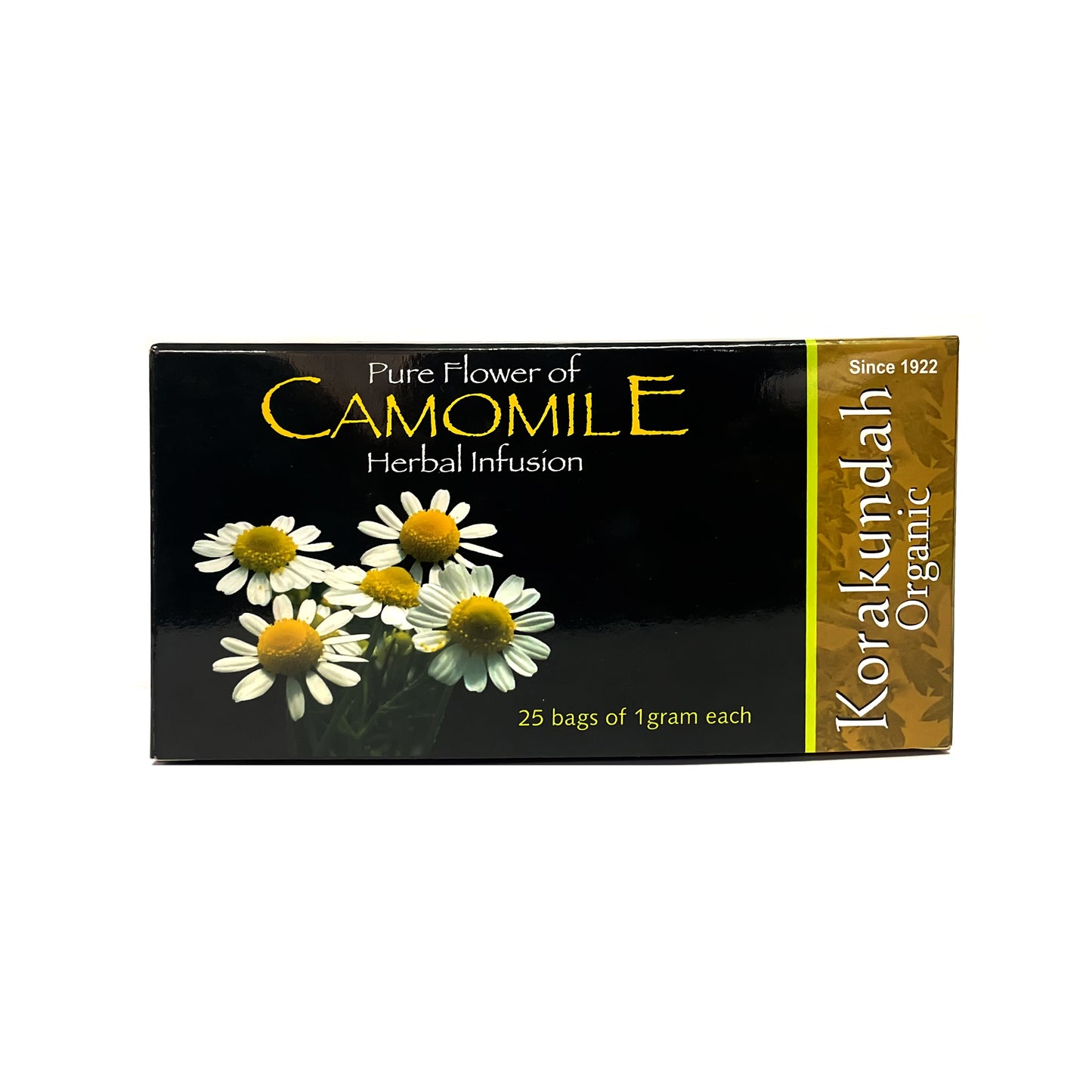 KORAKUNDAH Camomile Herbal Infusion (25 Dip Bags)