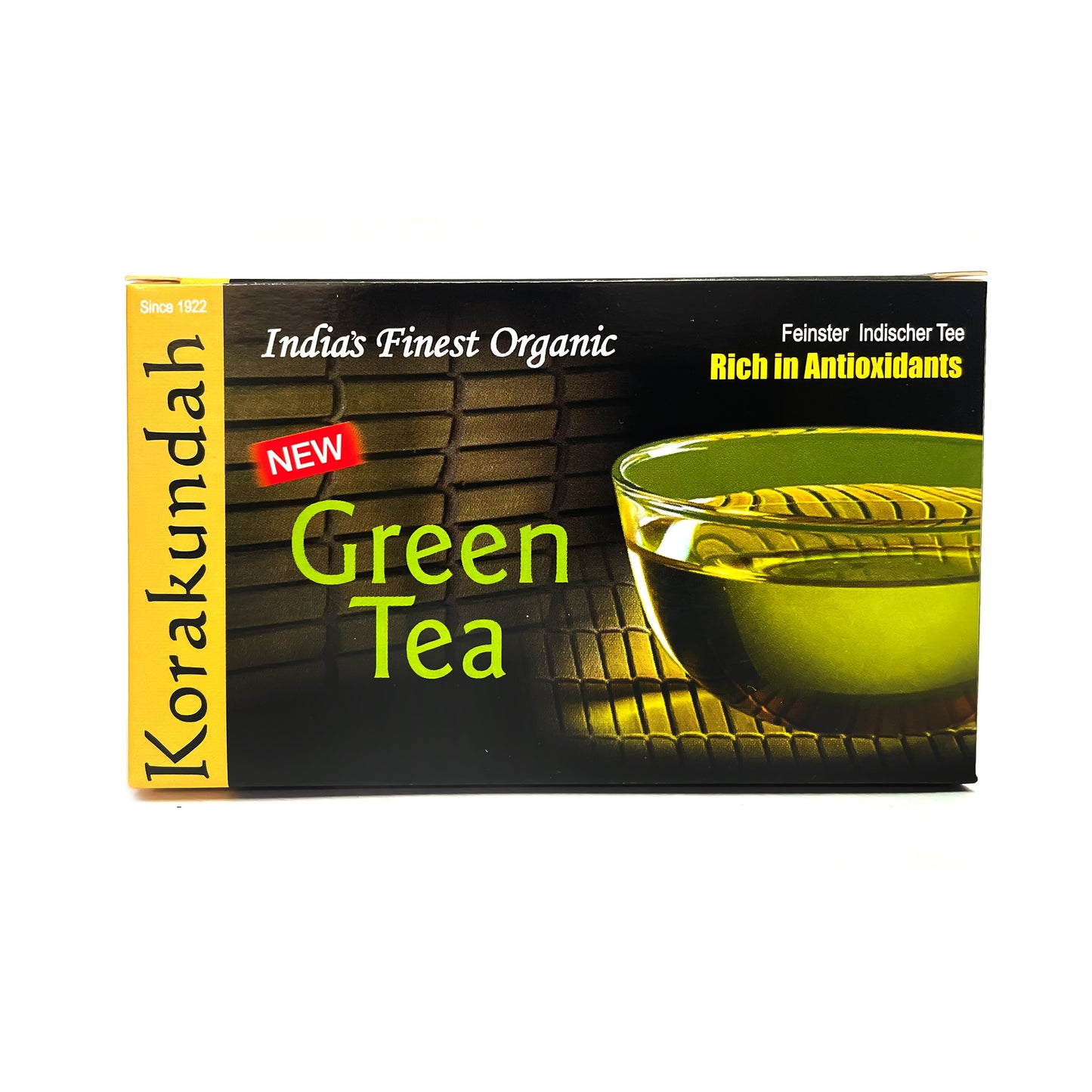 KORAKUNDAH Organic Green Tea (25 Dip Bags)