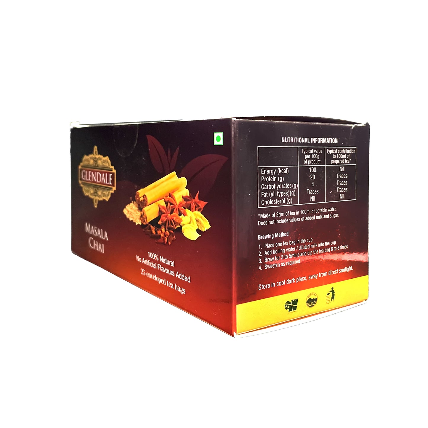 GLENDALE Masala Chai (25 Dip Bags)