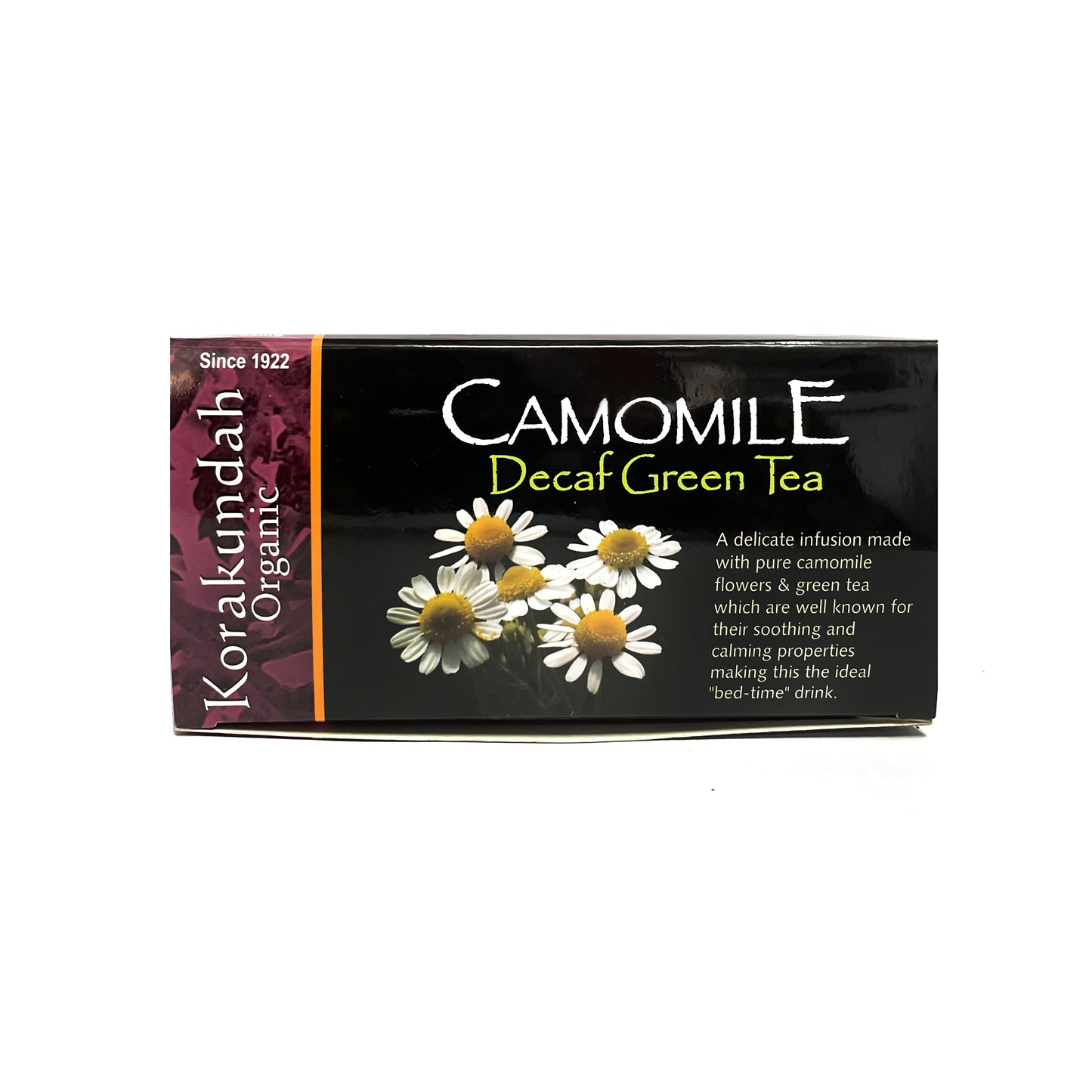 KORAKUNDAH Camomile Decaf Green Tea (25 Dip Bags)