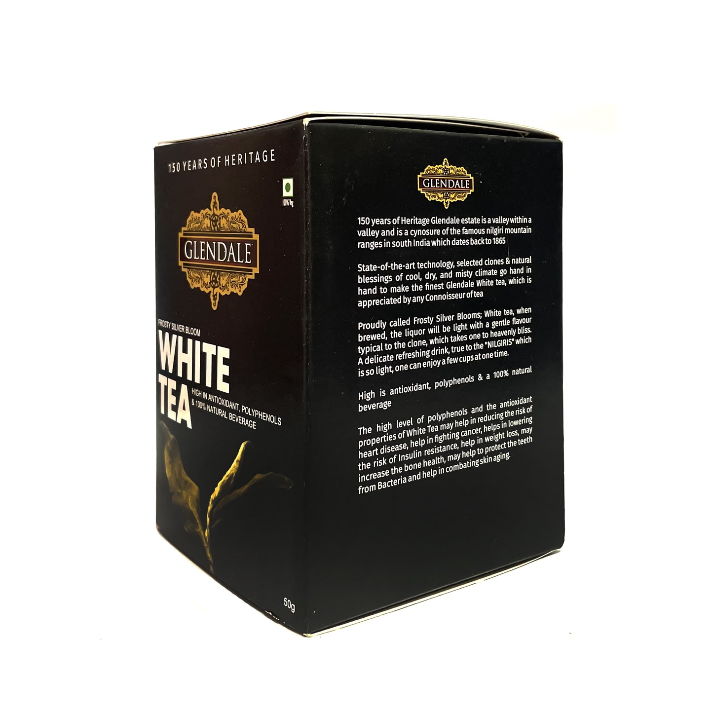 GLENDALE Frosty Silver Bloom White Tea 50 g