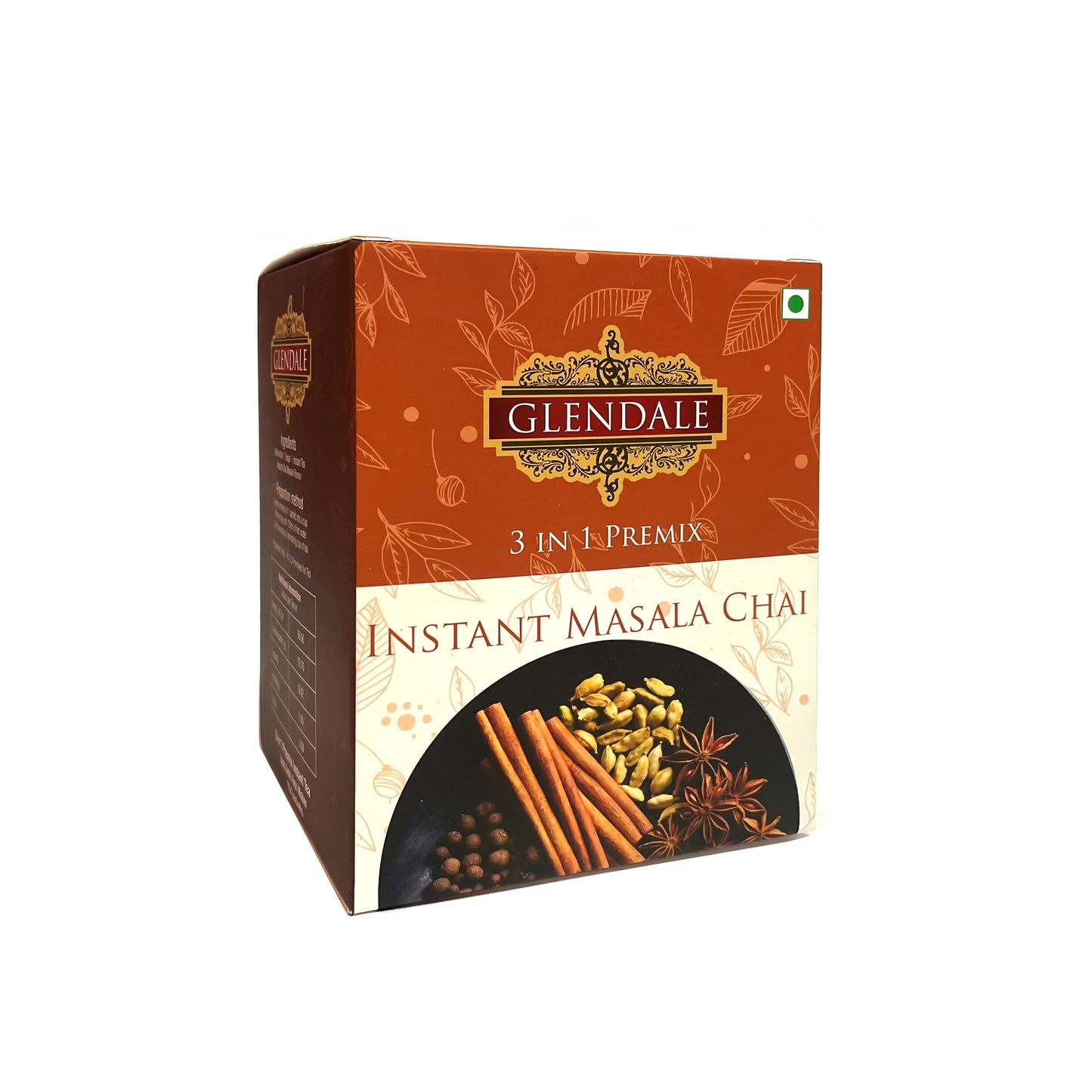 GLENDALE Instant Masala Chai (10 Sachets - 3 in 1 Premix)