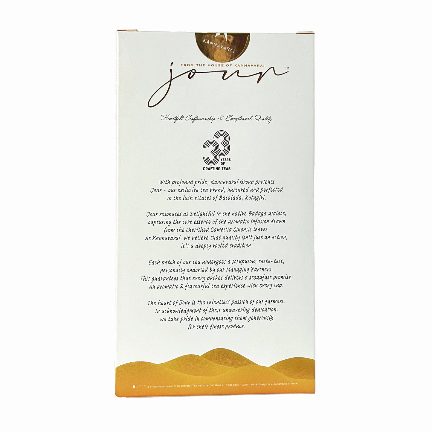 KANNAVARAI Jour Niligiri Tea 250 g