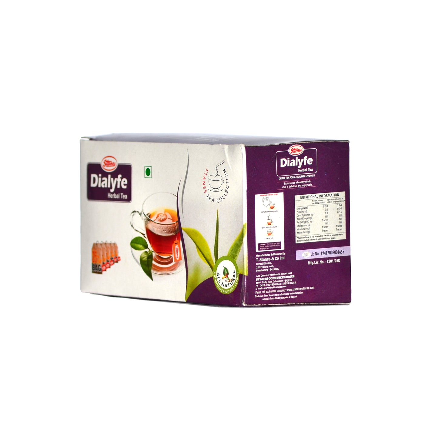 STANES Dialyfe Herbal Tea Dip Bags
