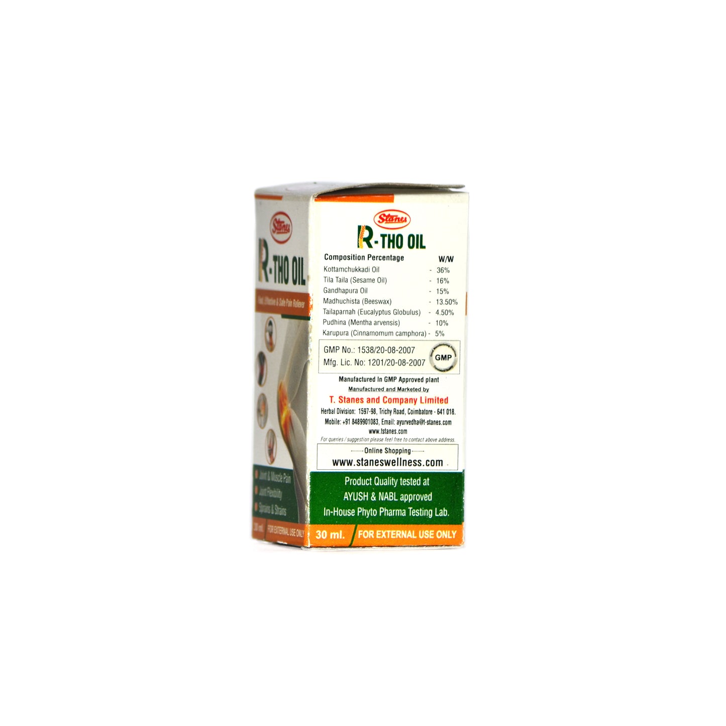 STANES R -Tho Oil 30ml