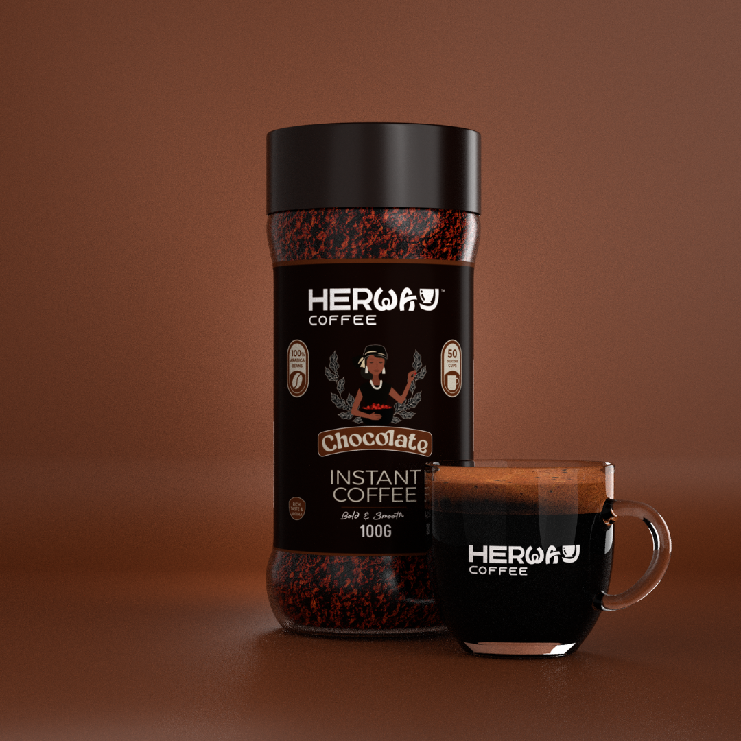 HERWAY Chocolate Instant Coffee 100 g