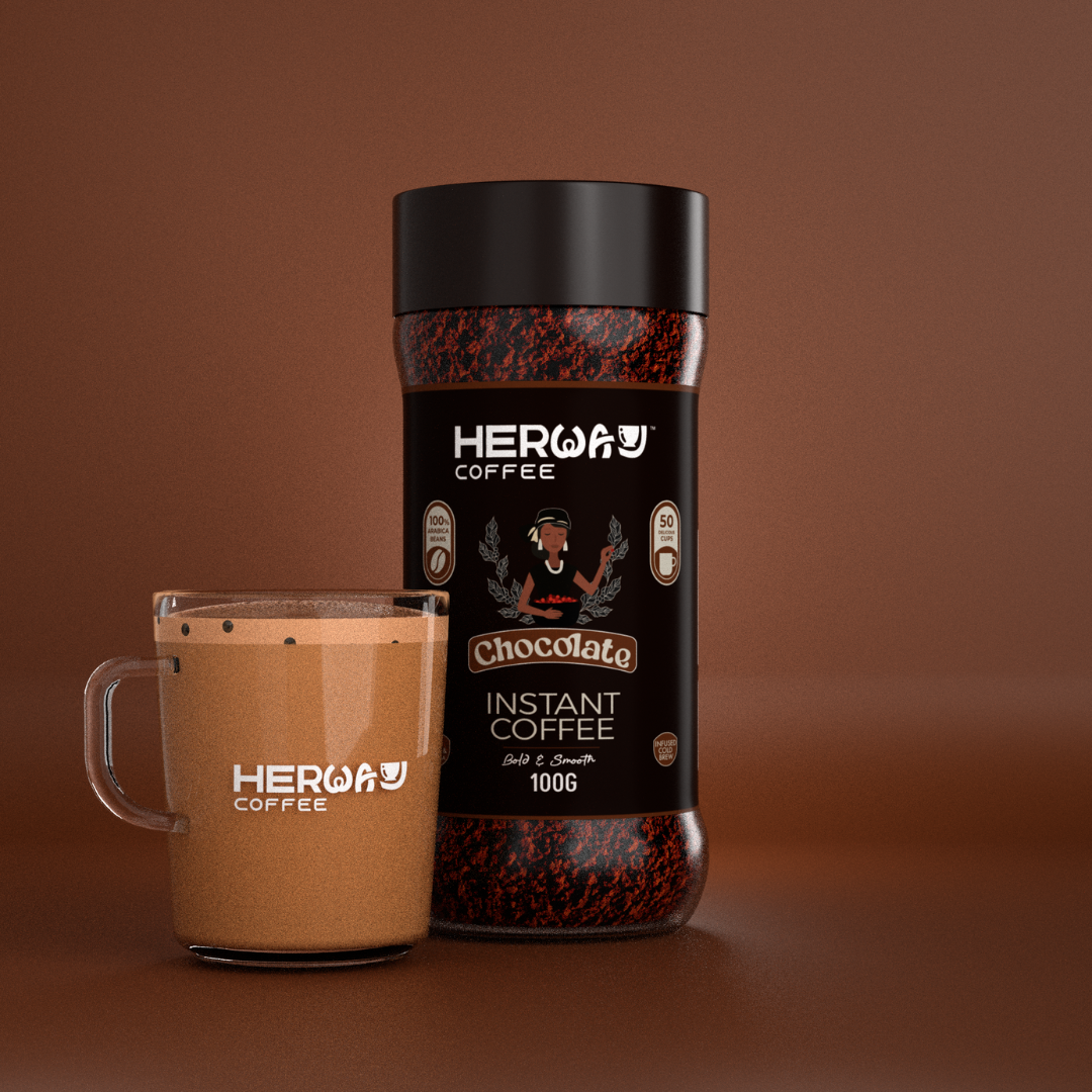 HERWAY Chocolate Instant Coffee 100 g