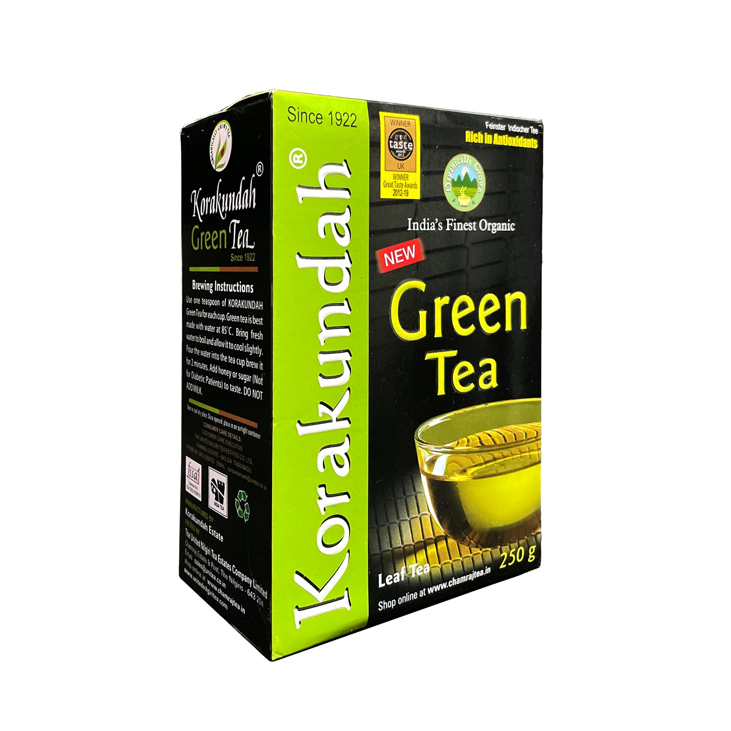 KORAKUNDAH Organic Green Tea 250 g
