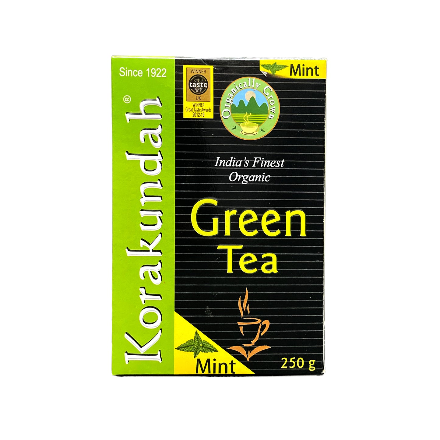 KORAKUNDAH Organic Green Tea (Mint) 250 g