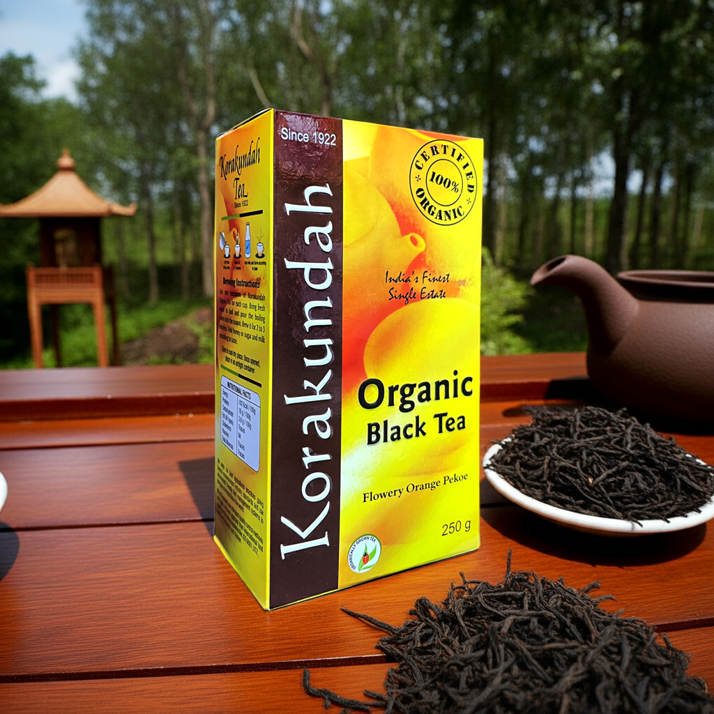 KORAKUNDAH Organic Black Tea 250 g