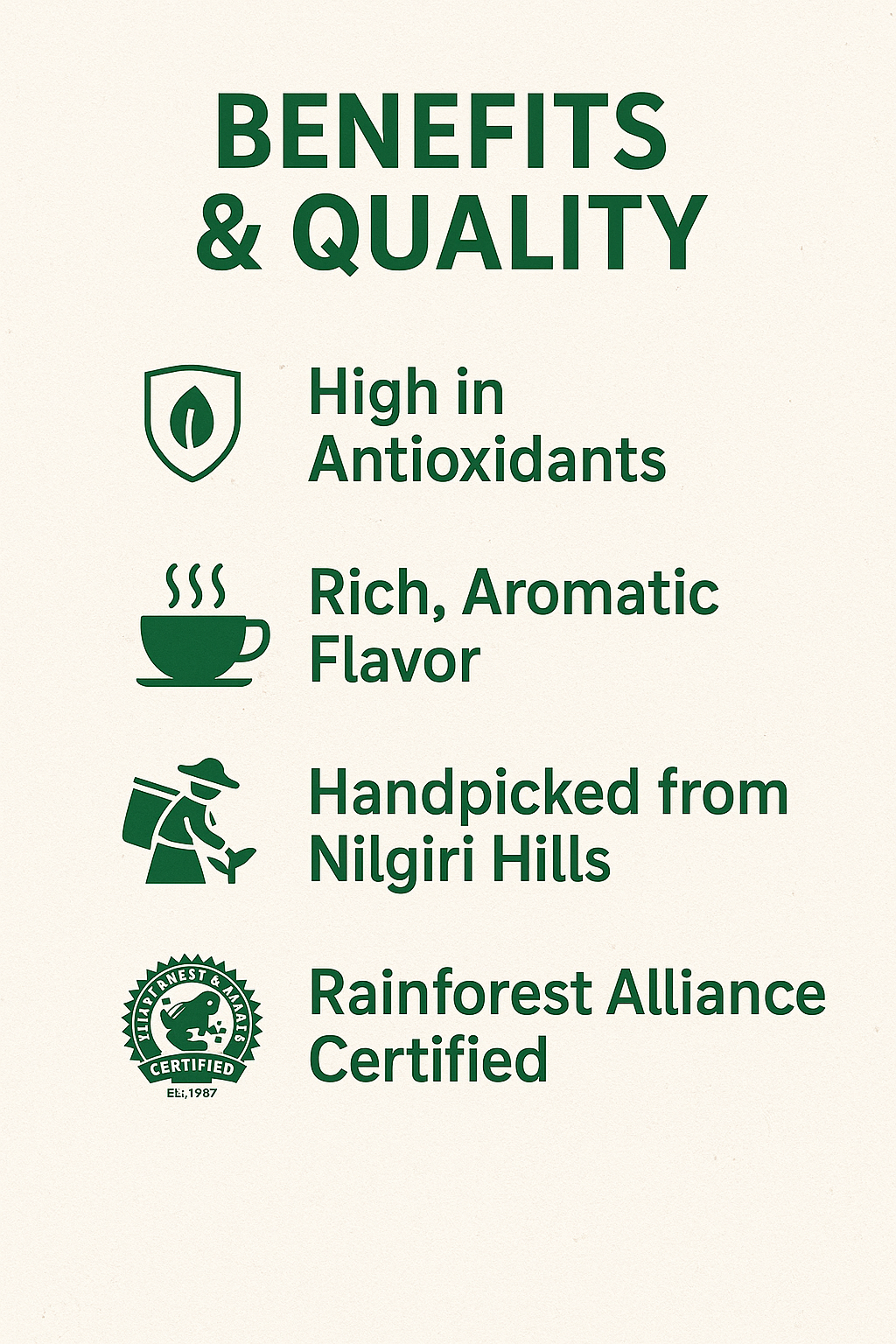 KORAKUNDAH Organic Black Tea 250 g