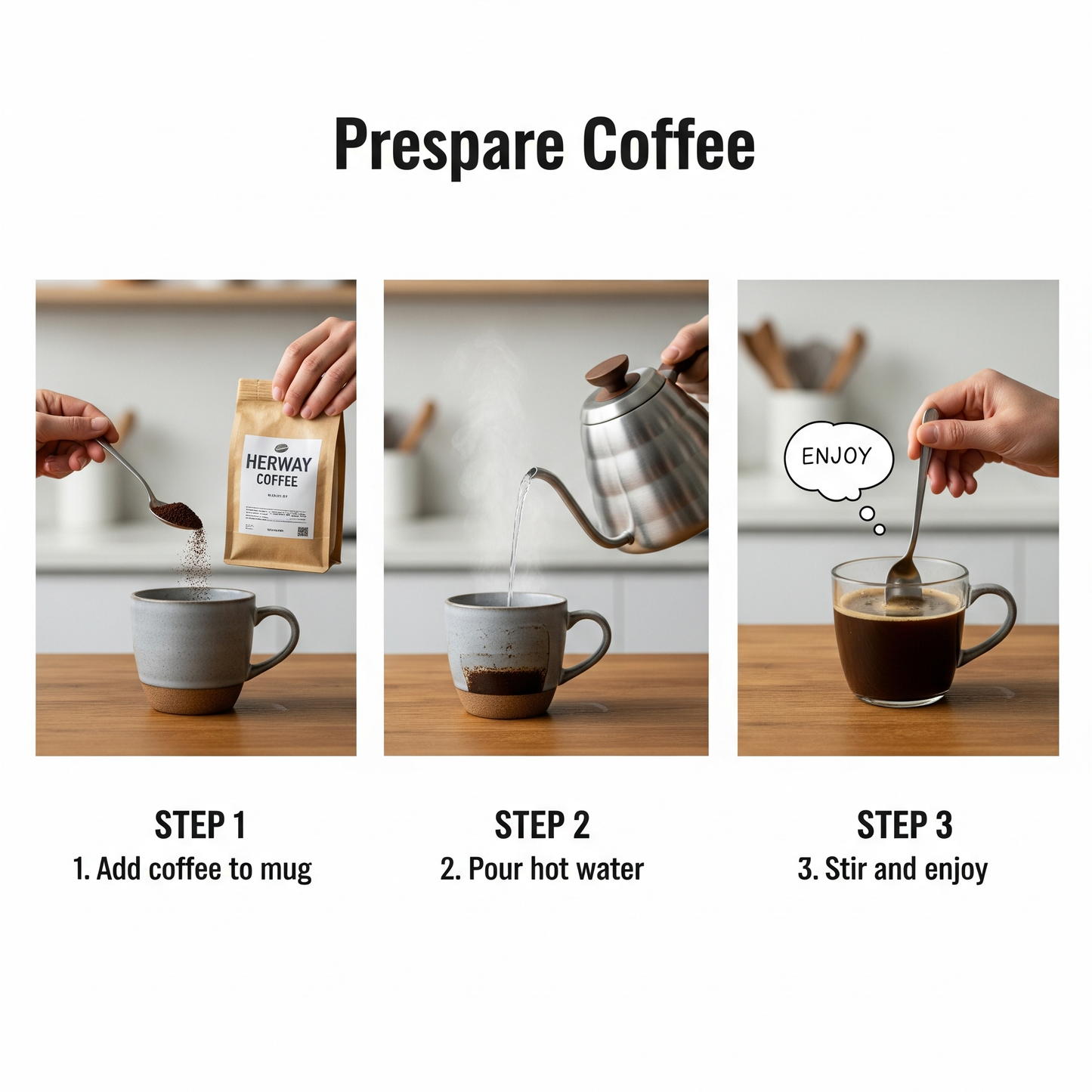 HERWAY South Blend Instant Coffee 100 g