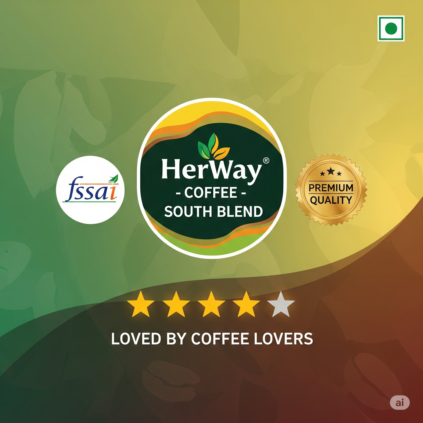 HERWAY South Blend Instant Coffee 100 g