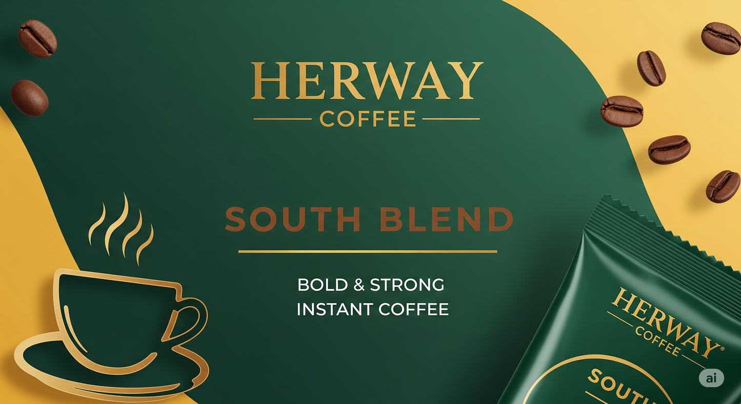 HERWAY South Blend Instant Coffee 100 g