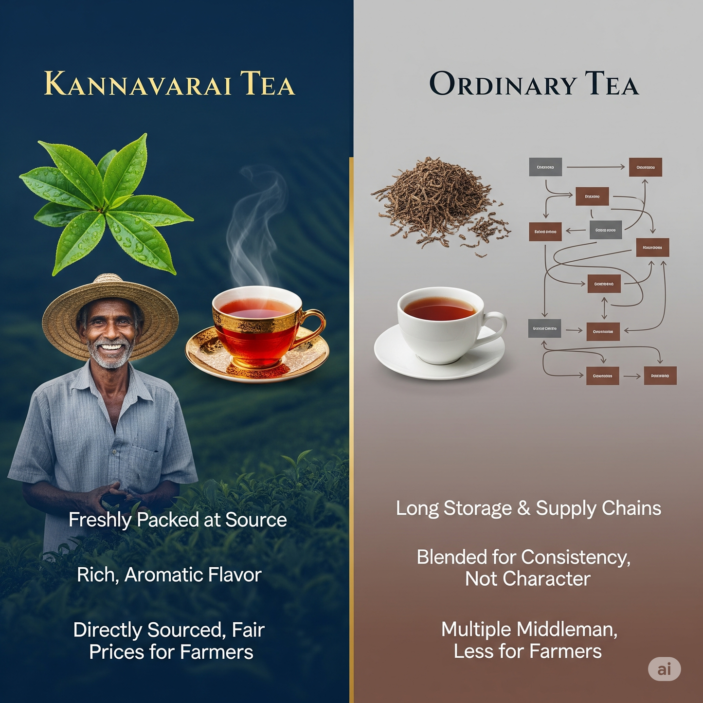 KANNAVARAI Estate Premium Nilgiri Tea 250 g