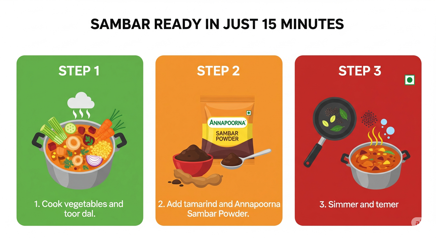 Annapoorna Sambar Powder 50 g