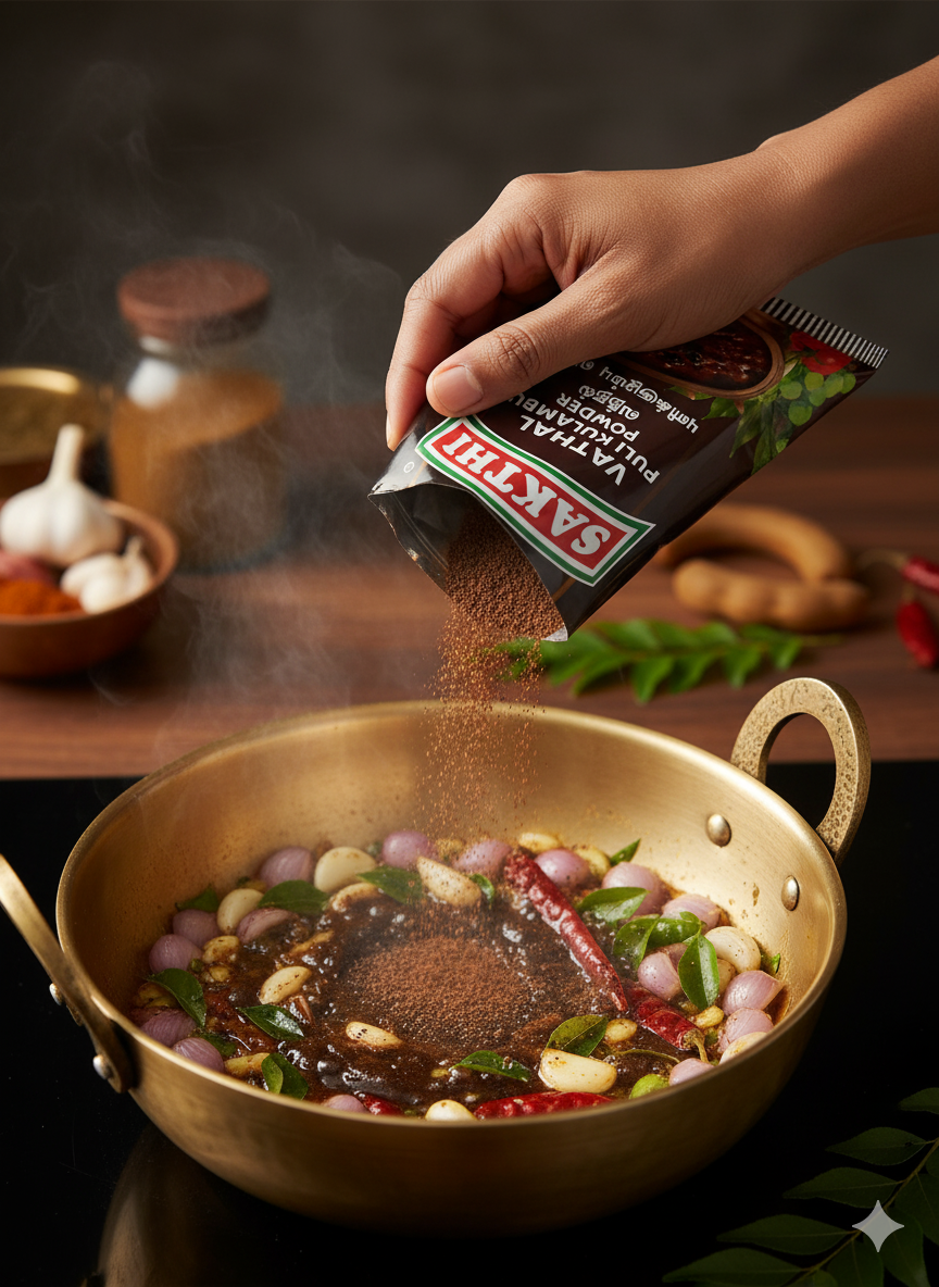 SAKTHI Vathal Pulikulambu Powder 50 g