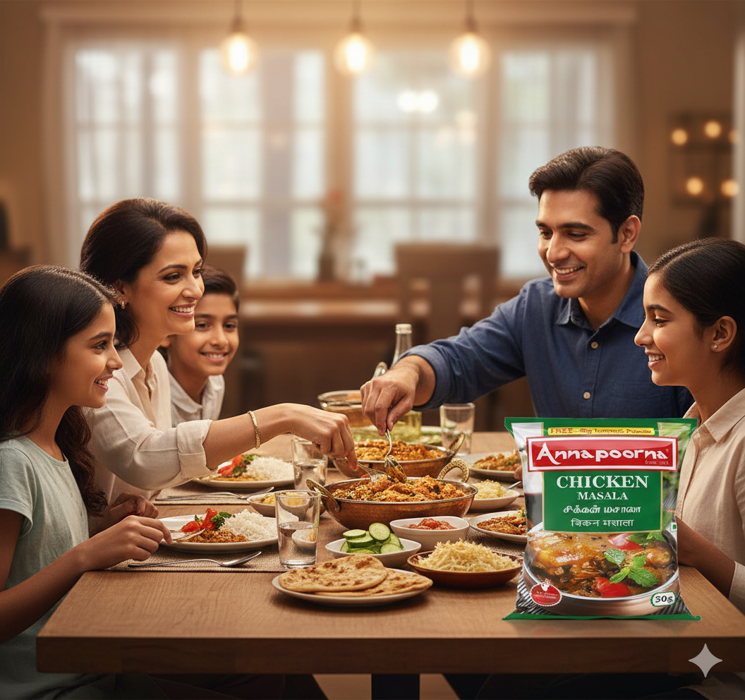 ANNAPOORNA CHICKEN MASALA 50G