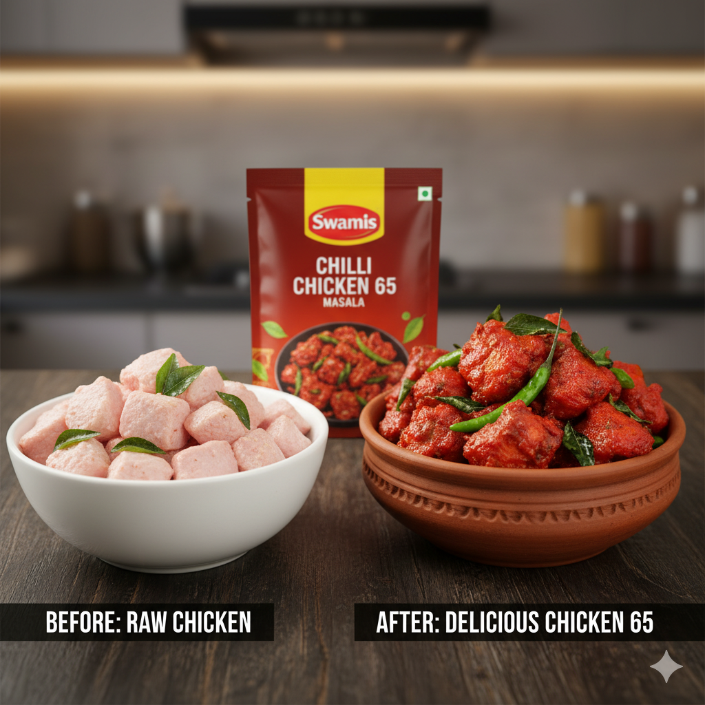 SWAMIS Chilli Chicken 65 Masala 300g