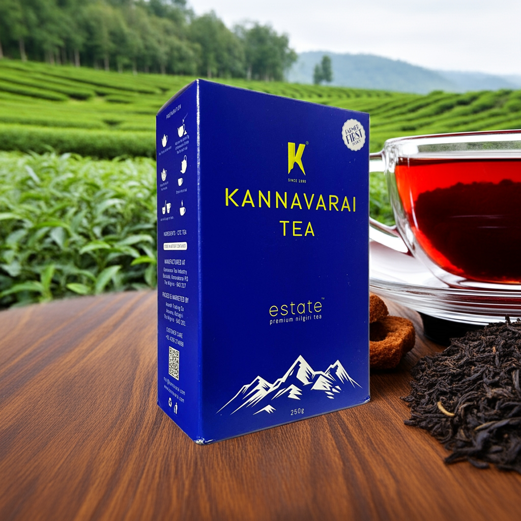 KANNAVARAI Estate Premium Nilgiri Tea 250 g