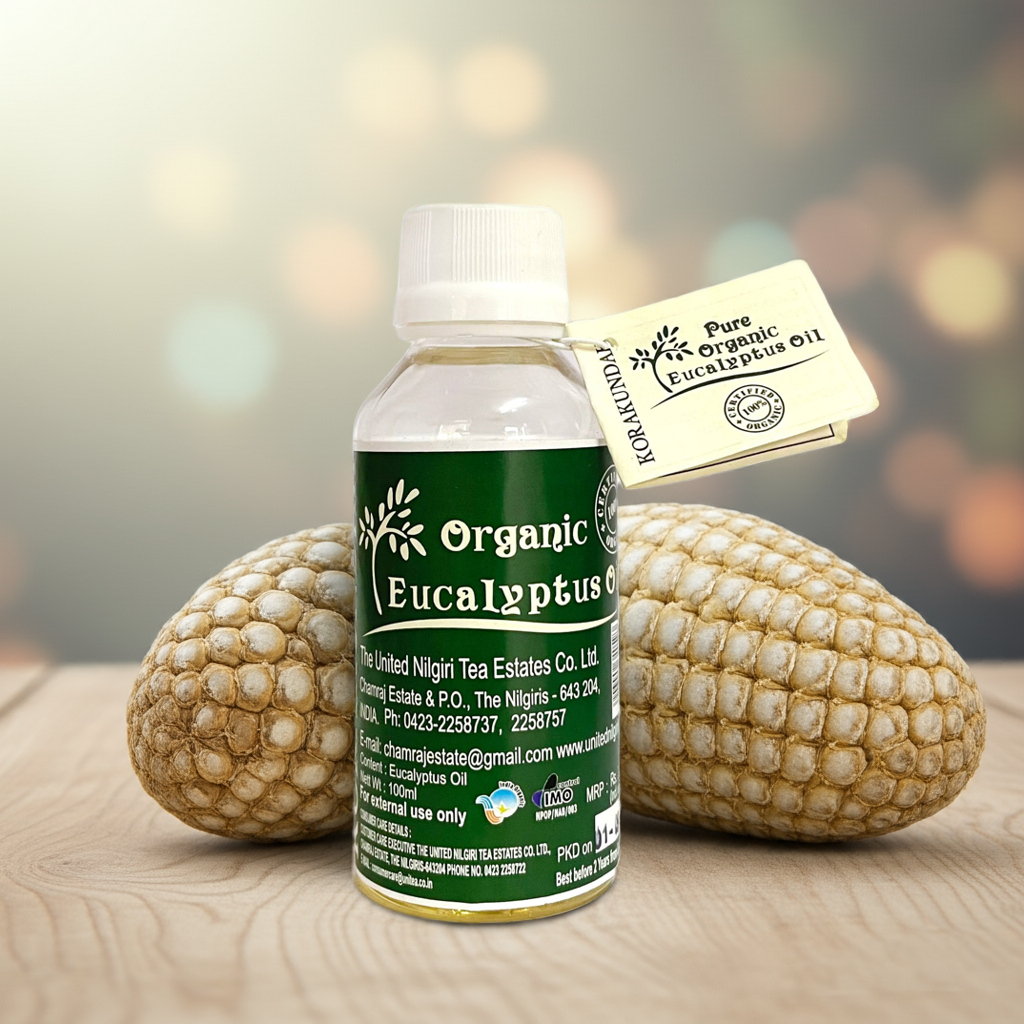 KORAKUNDAH Pure Organic Eucalyptus Oil 100 ml