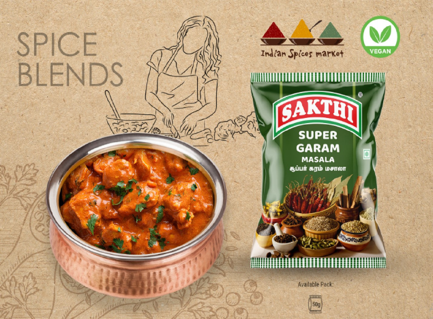 SAKTHI Super Garam Masala 50 g