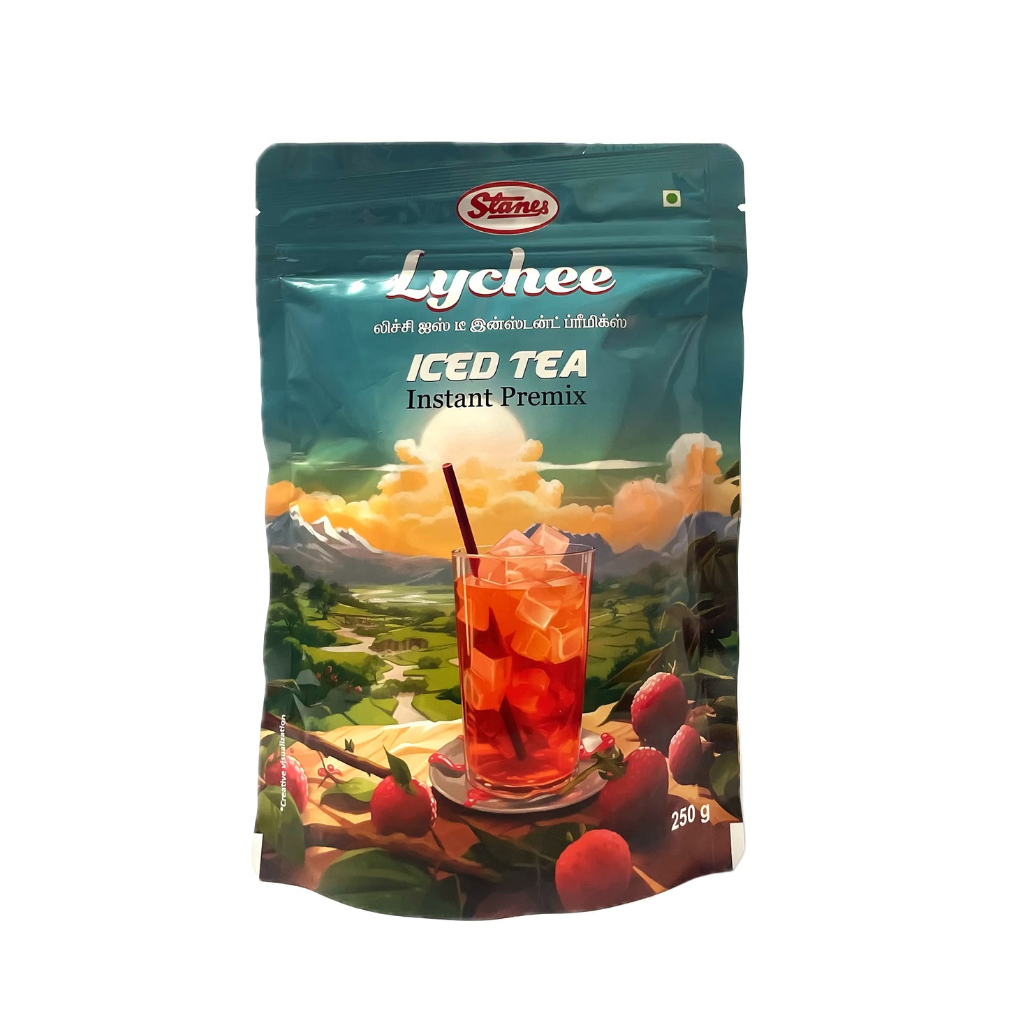 STANES Lychee Iced Tea Premix 250 g