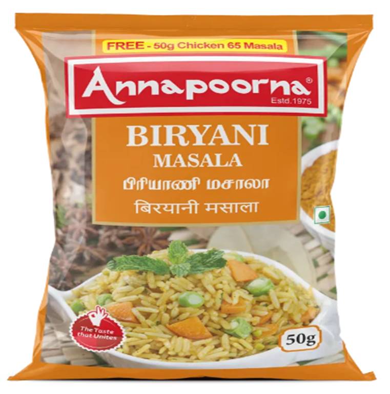 ANNAPOORNA BIRYANI MASALA 50G