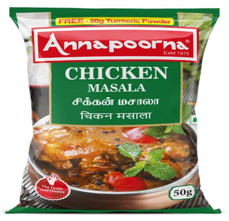 ANNAPOORNA CHICKEN MASALA 50G