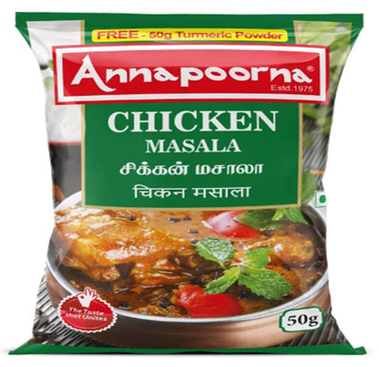 ANNAPOORNA CHICKEN MASALA 50G