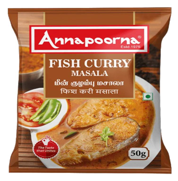 ANNAPOORNA FISH CURRY MASALA 50G