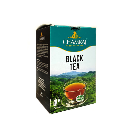 CHAMRAJ Finest Nilgiri Black Tea (25 Dip Bags)