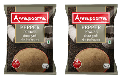 ANNAPOORNA  PEPPER POWDER  50G