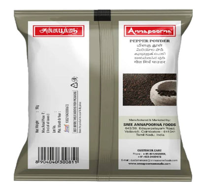 ANNAPOORNA  PEPPER POWDER  50G