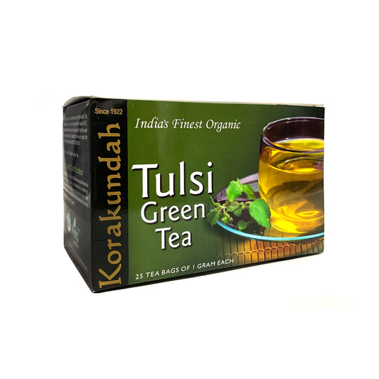 KORAKUNDAH Tulsi Green Tea  (25 Dip Bags)
