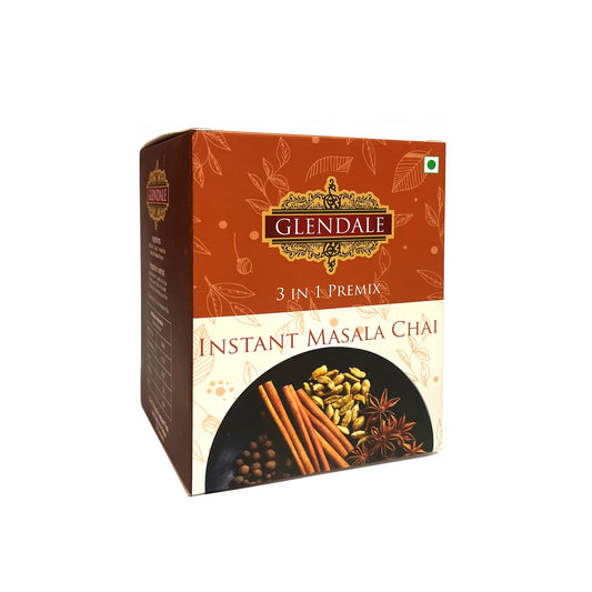 GLENDALE Instant Masala Chai (10 Sachets - 3 in 1 Premix)