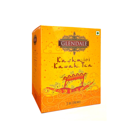 GLENDALE Kashmiri Kawah Tea (10 Sachets - 3 in 1 Premix)