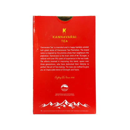KANNAVARAI Gold Dust Premium Nilgiri CTC Tea Blend 250 gm