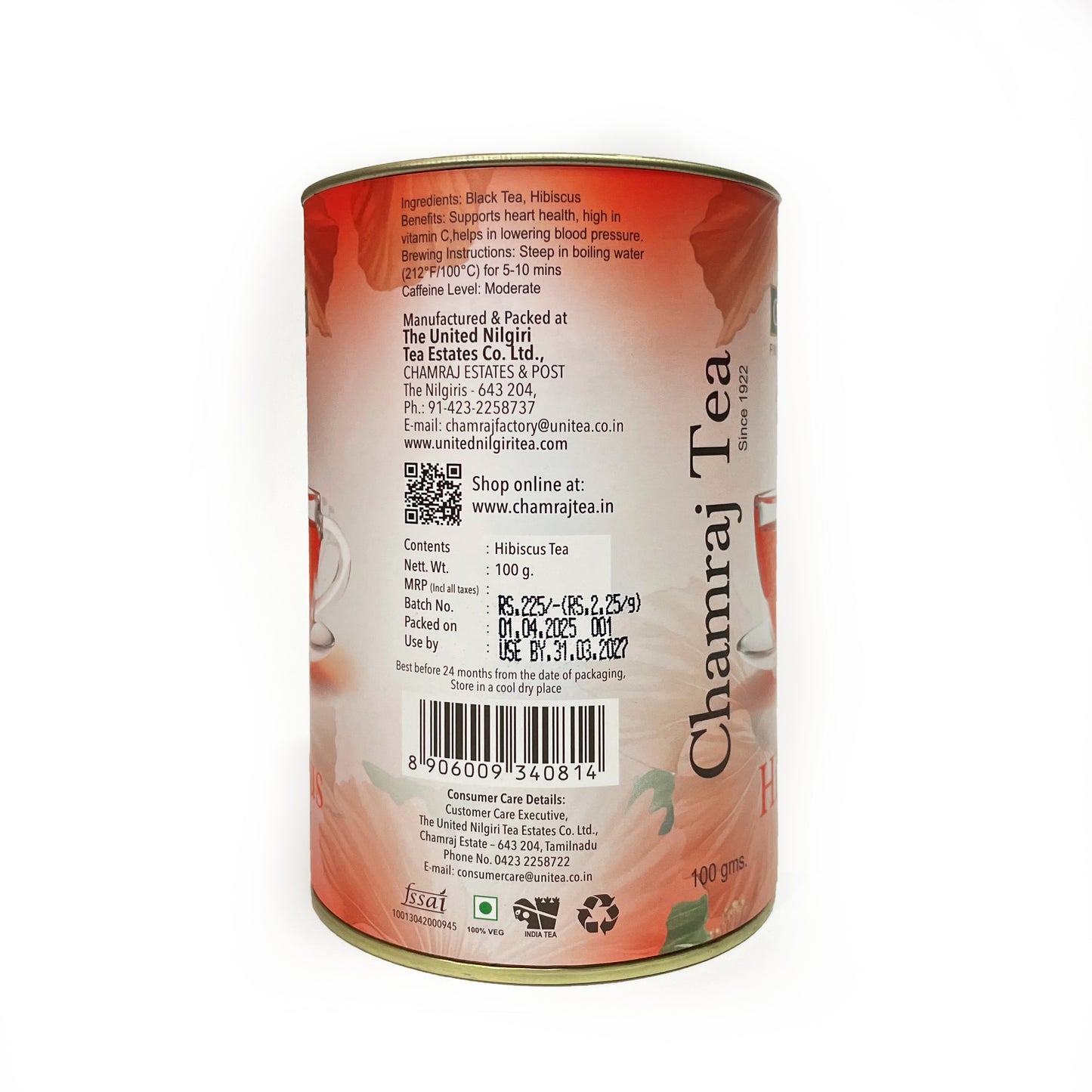 CHAMRAJ Hibiscus Tea 100 g