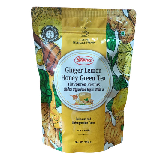 STANES Ginger Lemon Honey Green Tea 250 g