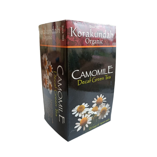 KORAKUNDAH Organic Camomile Decaf Green Tea 25 g