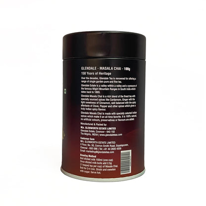 GLENDALE Masala Chai (100 g Tin)