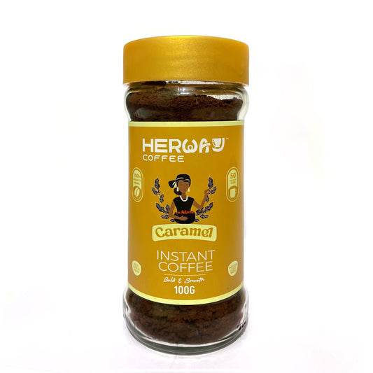 HERWAY Caramel Instant Coffee 100 g