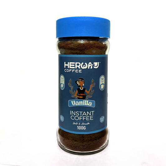 HERWAY Vanilla Instant Coffee 100 g