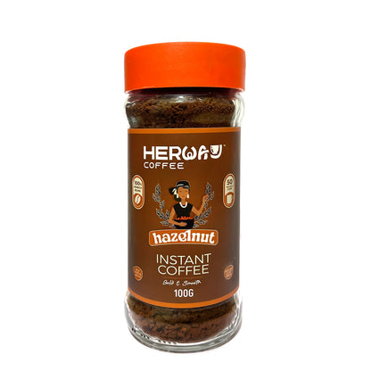 HERWAY Hazelnut Instant Coffee 100 g