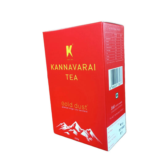 KANNAVARAI Gold Dust  Premium Nilgiri CTC Tea 500 g