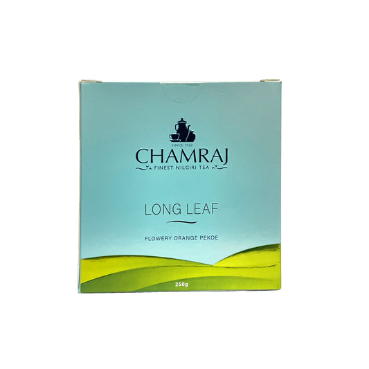 CHAMRAJ Long Leaf FOP (Flowery Orange Pekoe) Tea 250 g